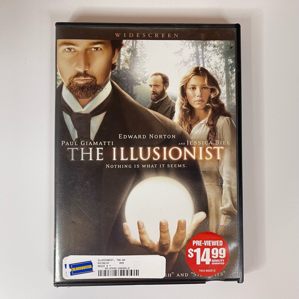 The Illusionist DVD, 2007, Widescreen   Bundle for a discount